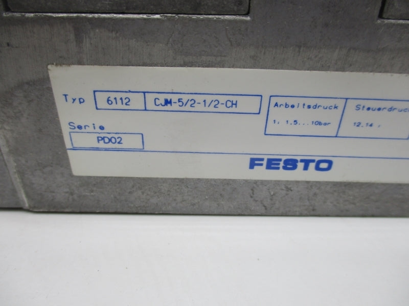 FESTO CJM-5/2-1/2-CH 6112 NSNP