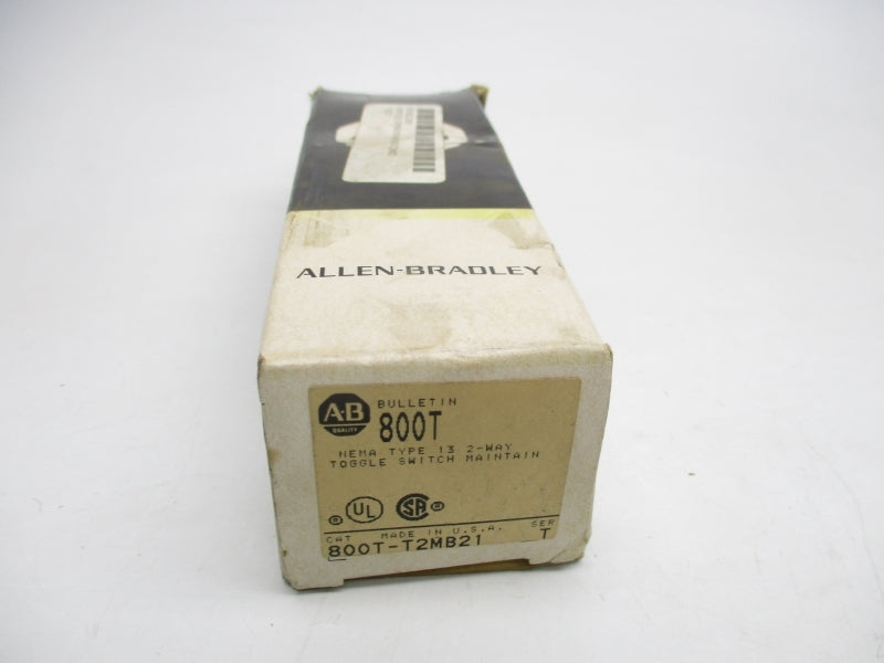 ALLEN BRADLEY 800T-T2MB21 SER. T (BK/YL) NSMP