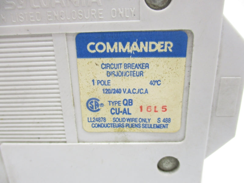 COMMANDER QB115 120/240VAC 15A UNMP