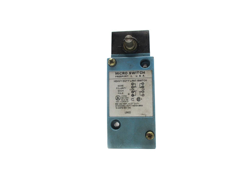 MICRO SWITCH LSM2D 600VAC 10A NSNP