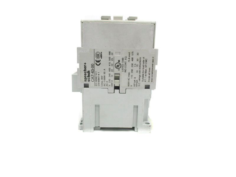 SPRECHER+SCHUH CA7-43-00 100-110V 75A NSNP
