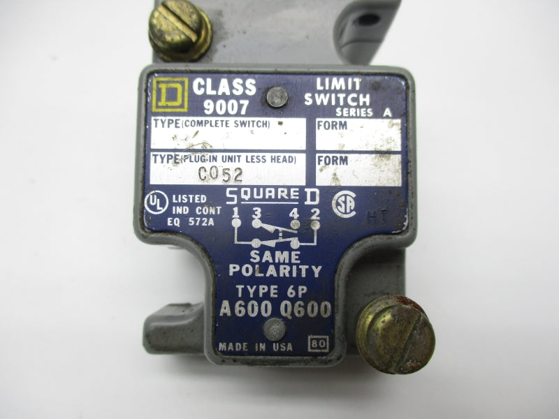 SQUARE D 9007CO52 SER. A UNMP