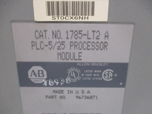 ALLEN BRADLEY 1785-LT2 SER. A F/W F NSNP