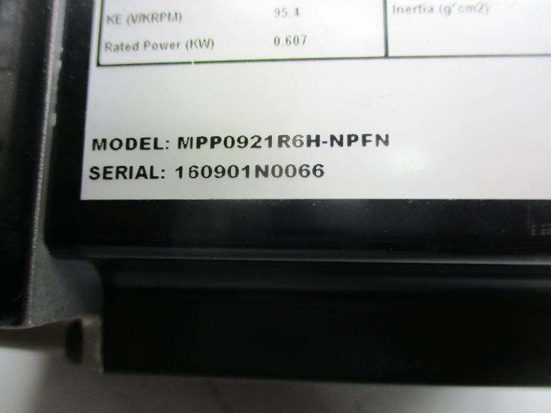 PARKER MPP0921R6H-NPFN 650VDC 1.43A NSNP