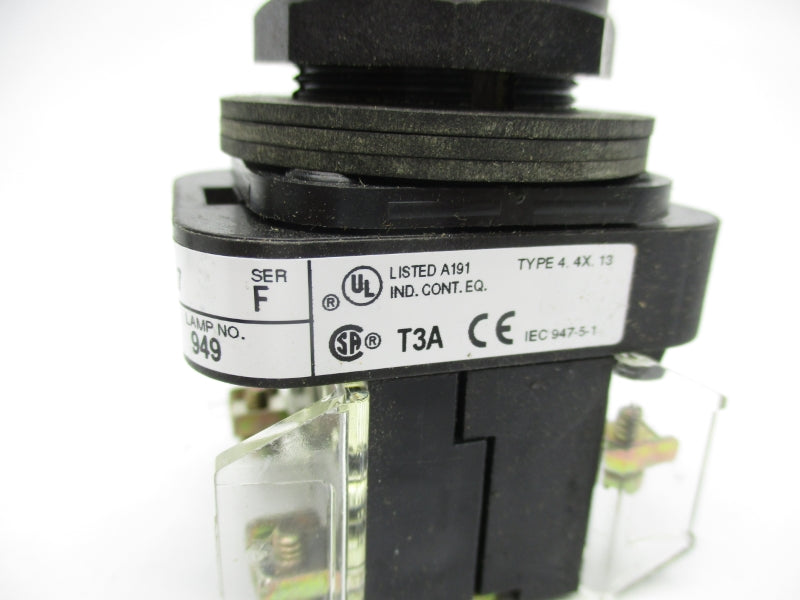 ALLEN BRADLEY 800H-FRXNQ10RA7 SER. F 120V NSNP
