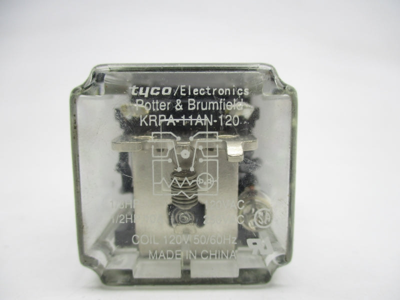 TYCO ELECTRONICS KRPA-11AN-120 120V 10A UNMP