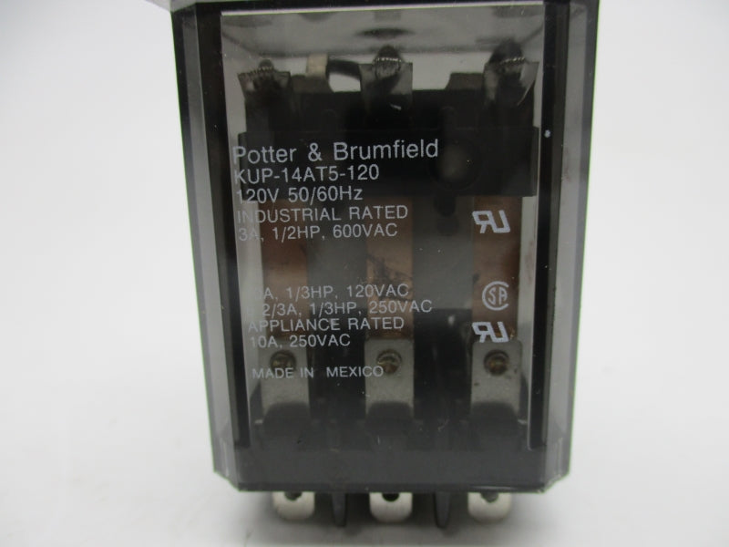 POTTER&BRUMFIELD KUP-14AT5-120 120V 10A NSNP
