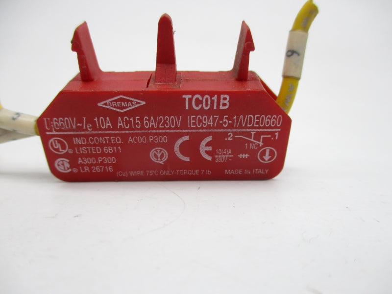 BREMAS TC01B 380V 10A UNMP