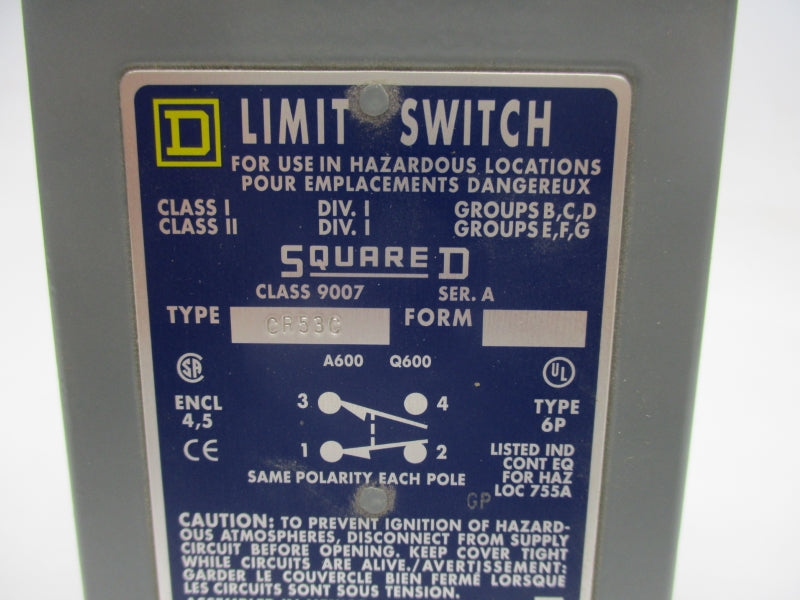 SQUARE D 9007CR53C SER. A NSNP