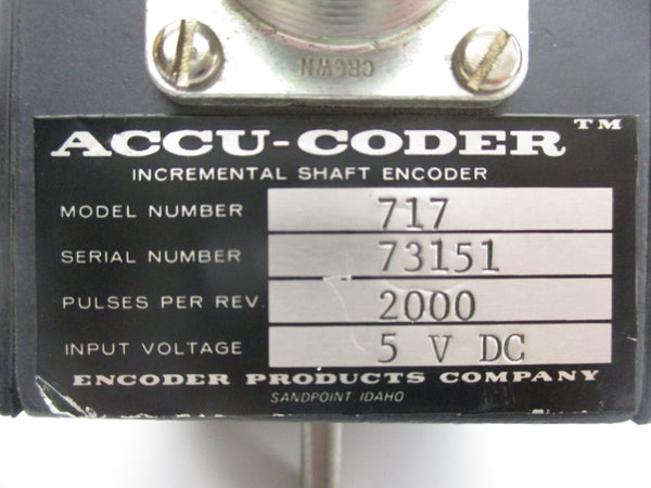 ACCU-CODER 717 5VDC UNMP