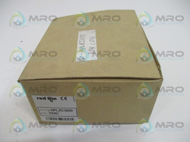 RED LION CONTROLS APLRI600 TIME INTERVAL RATE INDICATOR *NEW IN BOX*