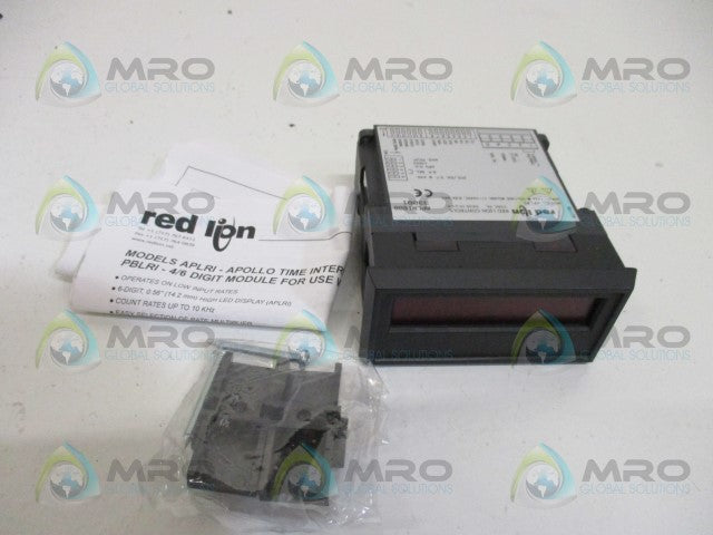 RED LION CONTROLS APLRI600 TIME INTERVAL RATE INDICATOR *NEW IN BOX*