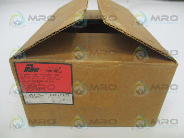 RED LION CONTROLS APLT0600 6-DIGITAL TOTALIZER COUNTER *NEW IN BOX*