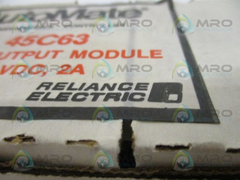 RELIANCE ELECTRIC 45C63 DUAL OUTPUT MODULE *FACTORY SEALED*