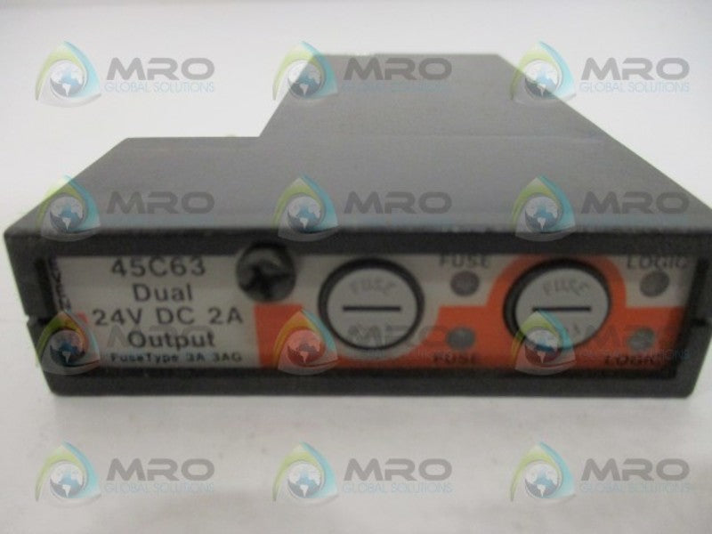 RELIANCE ELECTRIC 45C63 DUAL OUTPUT MODULE *NEW IN BOX*