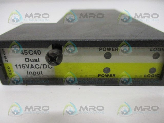 RELIANCE ELECTRIC AUTOMATE 45C40 DUAL INPUT MODULE *NEW IN BOX*