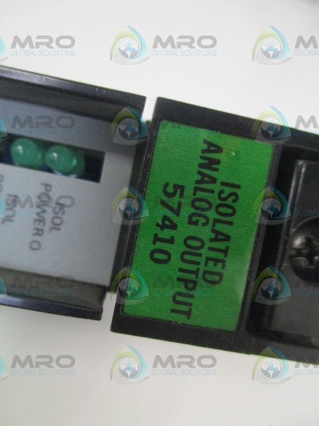 RELIANCE ELECTRIC S-67118B 57410 ISOLATED ANALOG OUTPUT *USED*