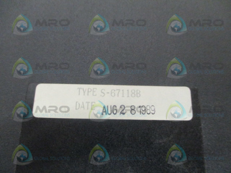 RELIANCE ELECTRIC S-67118B 57410 ISOLATED ANALOG OUTPUT *USED*
