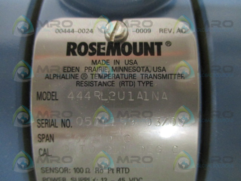 ROSEMOUNT 444RL2U1A1NA NSMP