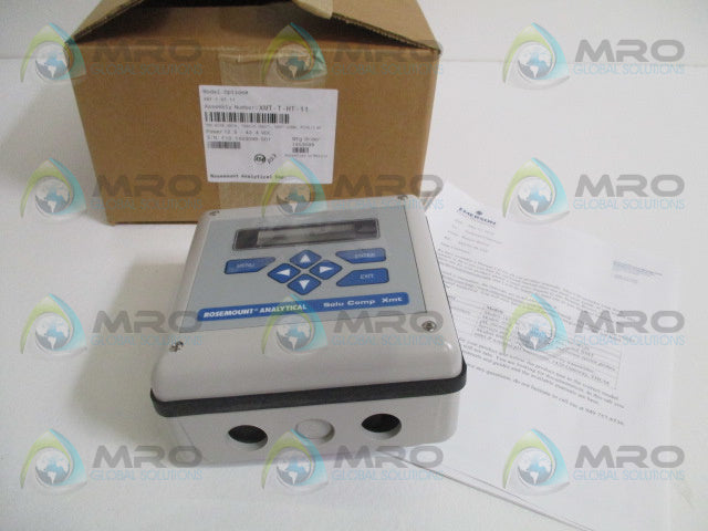 ROSEMOUNT ANALYTICAL XMT-T-HT-11 TOROIDAL CONDUCTIVITY TRANSMITTER *NEW IN BOX*
