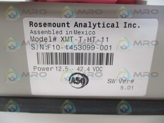ROSEMOUNT ANALYTICAL XMT-T-HT-11 TOROIDAL CONDUCTIVITY TRANSMITTER *NEW IN BOX*