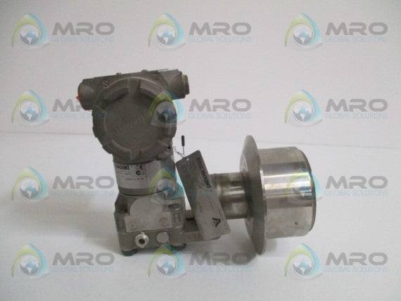 ROSEMOUNT 3051CG2A22A1JS1 PRESSURE TRANSMITTER 0-250" H2O *USED*