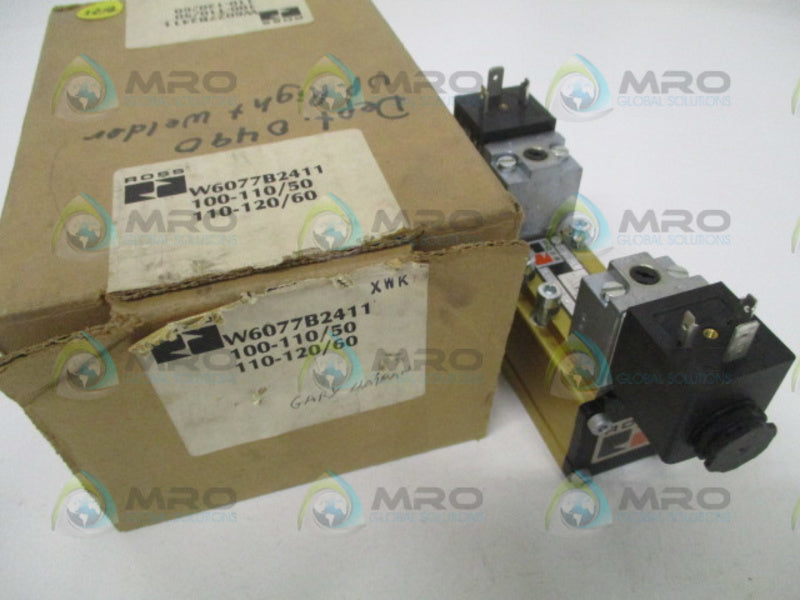 ROSS W6077B2411 POSITION VALVE *NEW IN BOX*