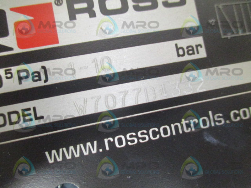 ROSS W7077D4332 PNEUMATIC VALVE *NEW IN BOX*