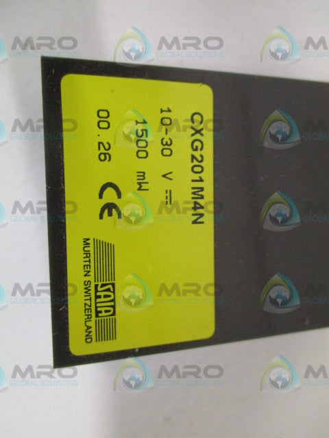 SAIA-BURGESS CXG201M4N 10-30VDC SIMPLE TOTALISER *NEW IN BOX*