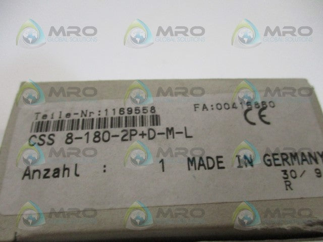 SCHMERSAL CSS8-180-2P+D-M-L PROXIMITY SENSOR *NEW IN BOX*