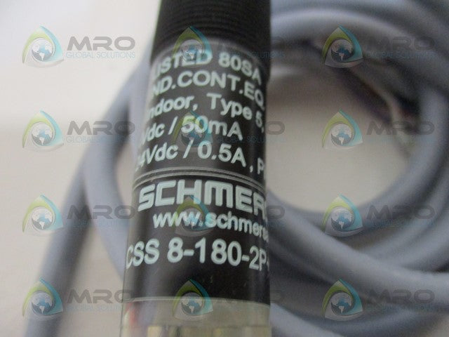 SCHMERSAL CSS8-180-2P+D-M-L PROXIMITY SENSOR *NEW IN BOX*