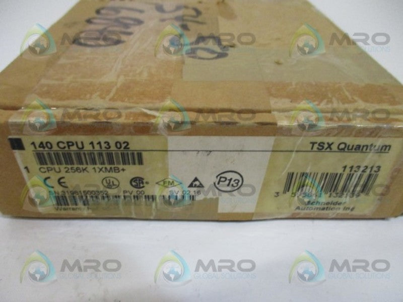 SCHNEIDER TSX QUANTUM 140CPU11302 CONTROLLER MODULE *NEW IN BOX*