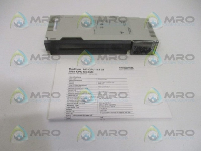 SCHNEIDER TSX QUANTUM 140CPU11302 CONTROLLER MODULE *NEW IN BOX*
