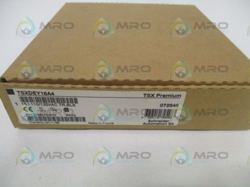 SCHNEIDER TXS PREMIUM TSXDEY16A4 INPUT MODULE *NEW IN BOX*