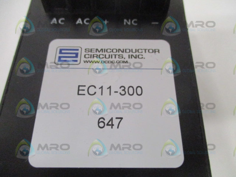 SEMICONDUCTOR CIRCUITS EC11-300 POWER SUPPLY CONVERTER *NEW NO BOX*