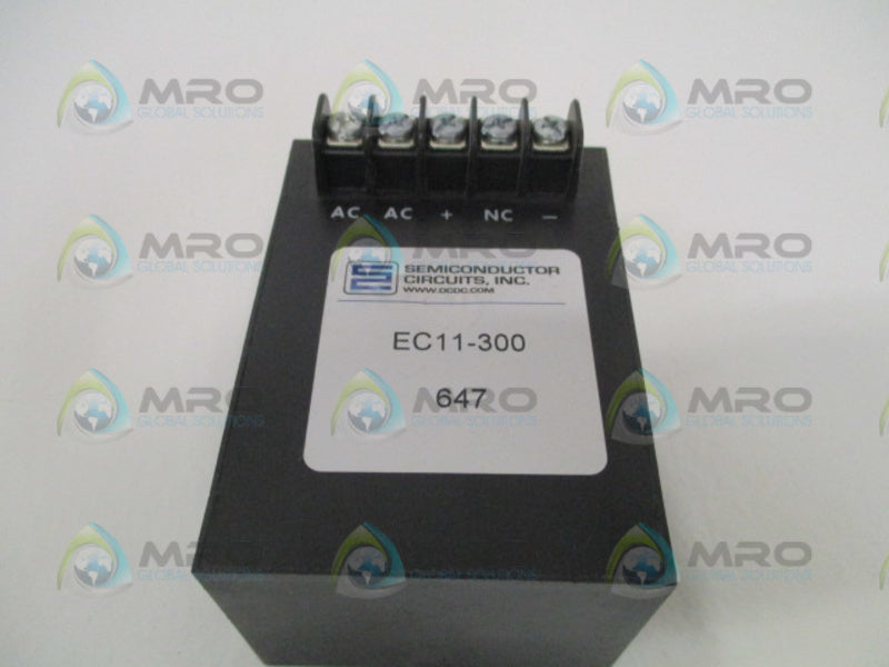 SEMICONDUCTOR CIRCUITS EC11-300 POWER SUPPLY CONVERTER *NEW NO BOX*