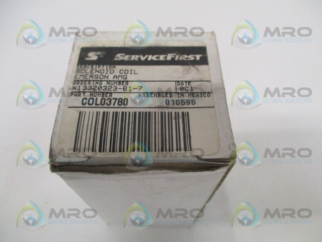 EMERSON COL3780 X13320323-61-7 SOLENOID COIL 120V *NEW IN BOX*