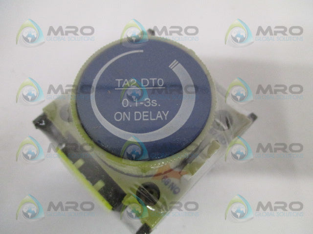 SHAMROCK CONTROLS TA2DT0 TIME DELAY BLOCK 0.1-3s *NEW IN BOX*