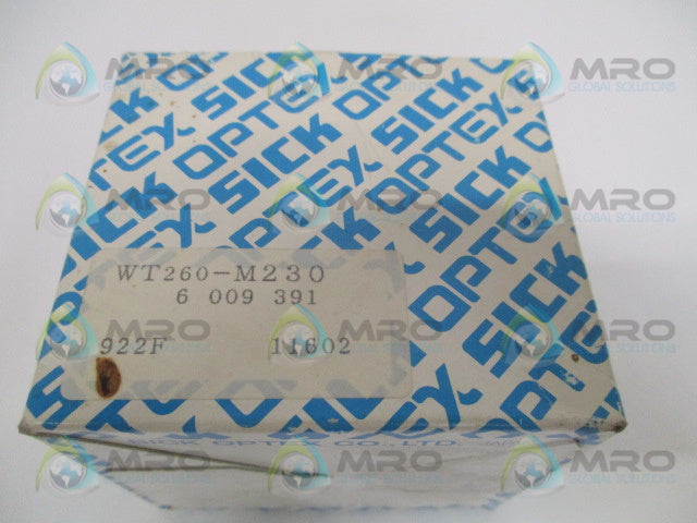 SICK OPTEX WT260-M230 PHOTOELECTRIC SENSOR *NEW IN BOX*