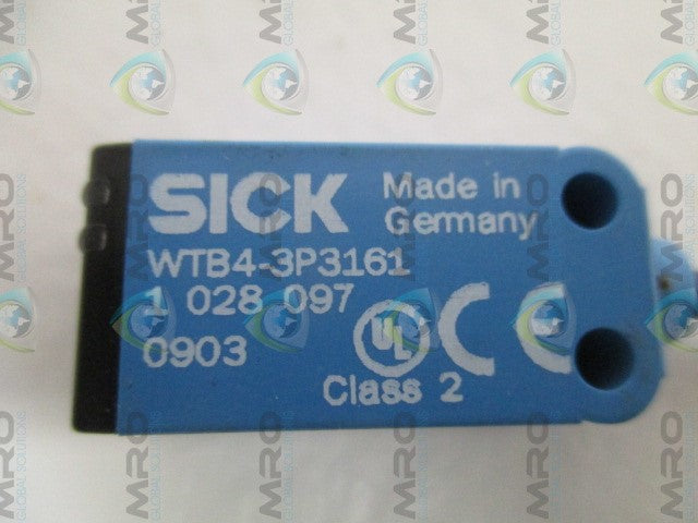 SICK WTB4-3P3161 PROXIMITY SENSOR *NEW NO BOX*