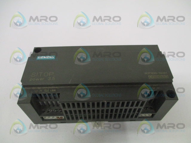 SIEMENS SITOP power 3.5 6EP1332-1SH31 POWER SUPPLY *USED*