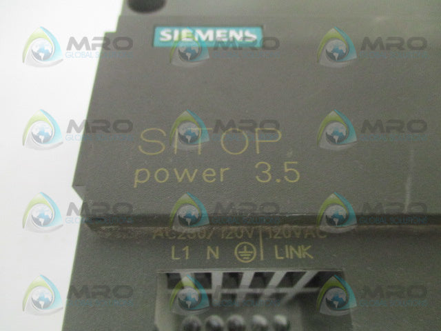 SIEMENS SITOP power 3.5 6EP1332-1SH31 POWER SUPPLY *USED*