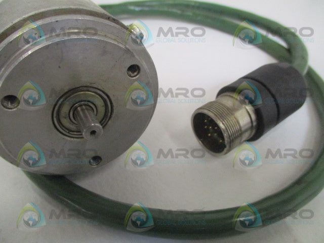 SIEMENS 6EP6001-3AB02 ENCODER 10 PIN MALE CONNECTOR *USED*