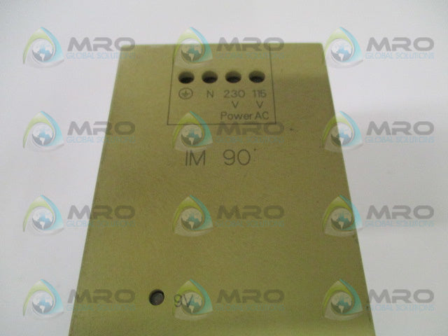 SIEMENS SIMATIC S5-IM90 6ES5090-8ME11 INTERFACE MODULE EXPANSION *USED*