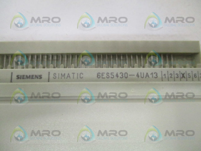 SIEMENS SIMATIC S5 6ES5430-4UA13 DIGITAL INPUT MODULE *USED*