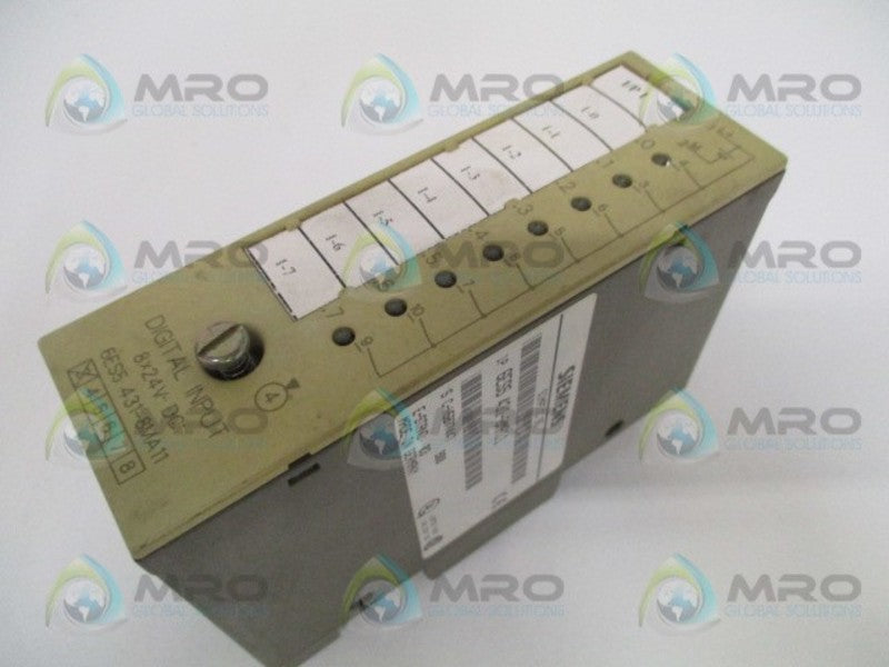 SIEMENS SIMATIC S5 6ES5431-8MA11 DIGITAL INPUT MODULE *USED*