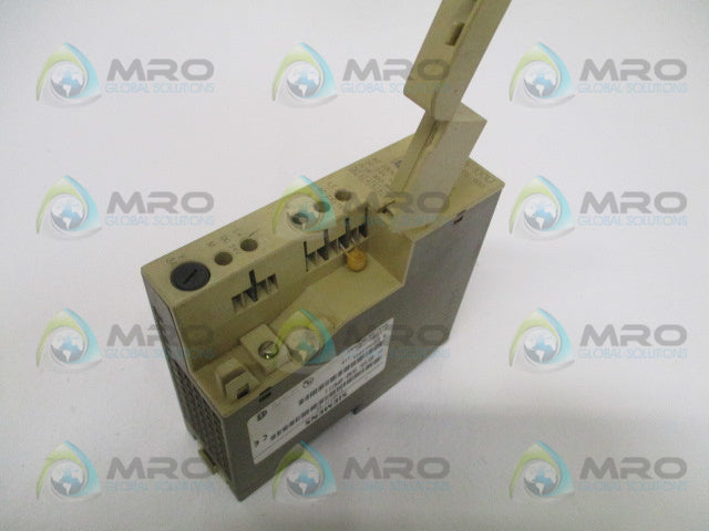 SIEMENS SIMATIC S5-100U 6ES5930-8MD11 POWER SUPPLY *USED*