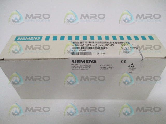 SIEMENS SIMATIC 6ES7131-0HF00-0XB0 DIGITAL INPUT MODULE *FACTORY SEALED*