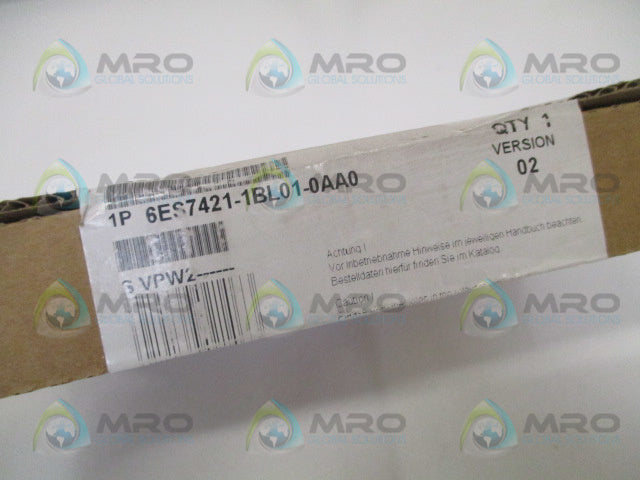 SIEMENS SIMATIC S7 6ES7421-1BL01-0AA0 DIGITAL INPUT MODULE *FACTORY SEALED*