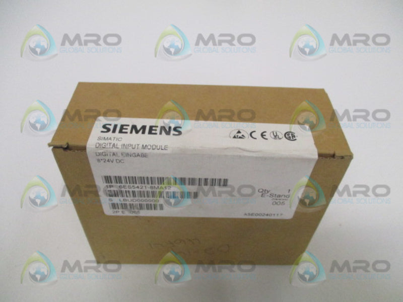 SIEMENS SIMATIC 6ES5421-8MA12 DIGITAL INPUT MODULE * FACTORY SEALED *